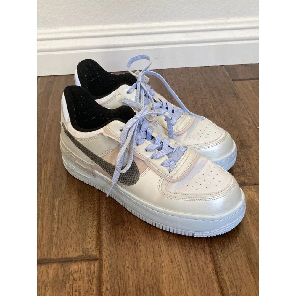 Nike Air Force 1 Shadow Snakeskin sz 8.5 - CV3027-001